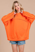 Ces Femme Exposed Seam Long Sleeve Sweatshirt - Hovatok