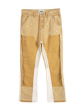 Men's Contrast Washed Bootcut Jeans - Hovatok