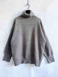 Turtleneck Long Sleeve Sweater - Hovatok