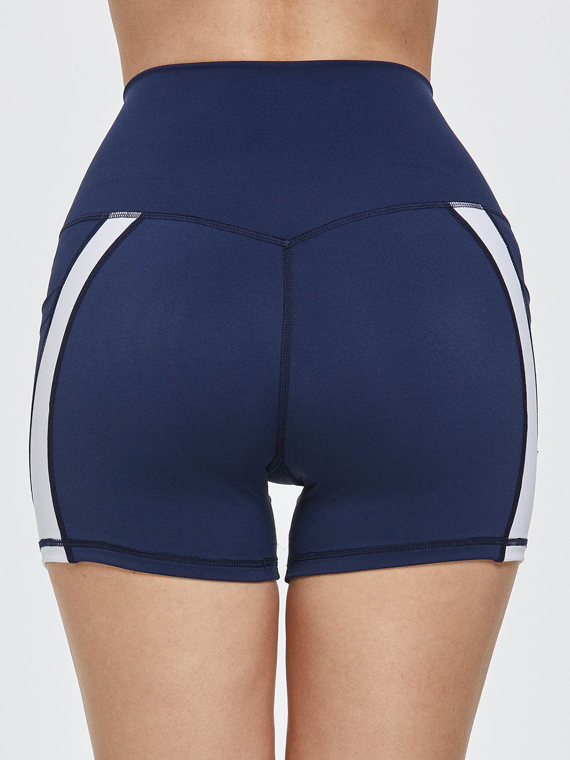 High Waist Active Shorts - Hovatok