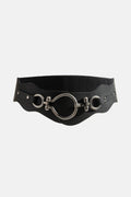 PU Leather Zinc Alloy Buckle Belt - Hovatok