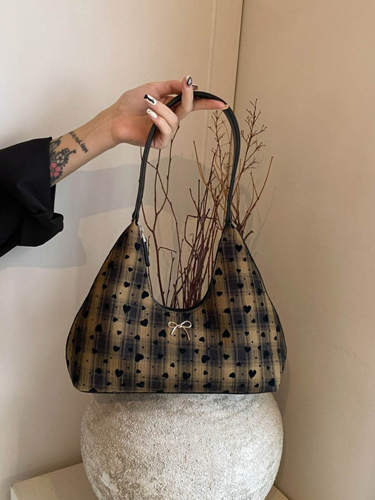 Bow Moon Shape Shoulder Bag - Hovatok