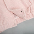 Double Take Plush Mock Neck Snap Down Jacket with Pockets - Hovatok