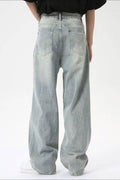 Wide Leg Jeans with Pockets - Hovatok