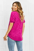 BOMBOM Carnival Vibes Animal Textured Top - Hovatok