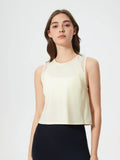 Millennia Round Neck Cropped Active Tank - Hovatok