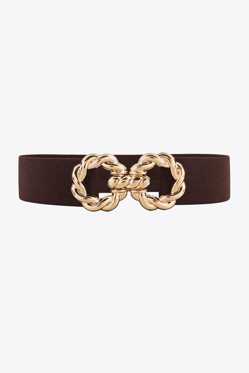 Zinc Alloy Buckle Elastic Belt - Hovatok