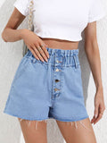 Denim Shorts with Pockets - Hovatok