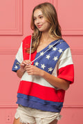 BiBi American Flag Theme Hoodie - Hovatok