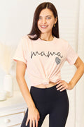 Simply Love MAMA Heart Graphic T-Shirt - Hovatok