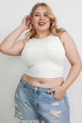 Basic Bae Full Size Round Neck Slim Tank - Hovatok