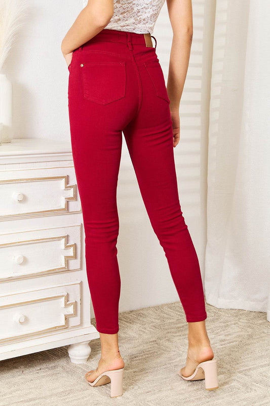 Judy Blue Full Size High Waist Tummy Control Skinny Jeans - Hovatok