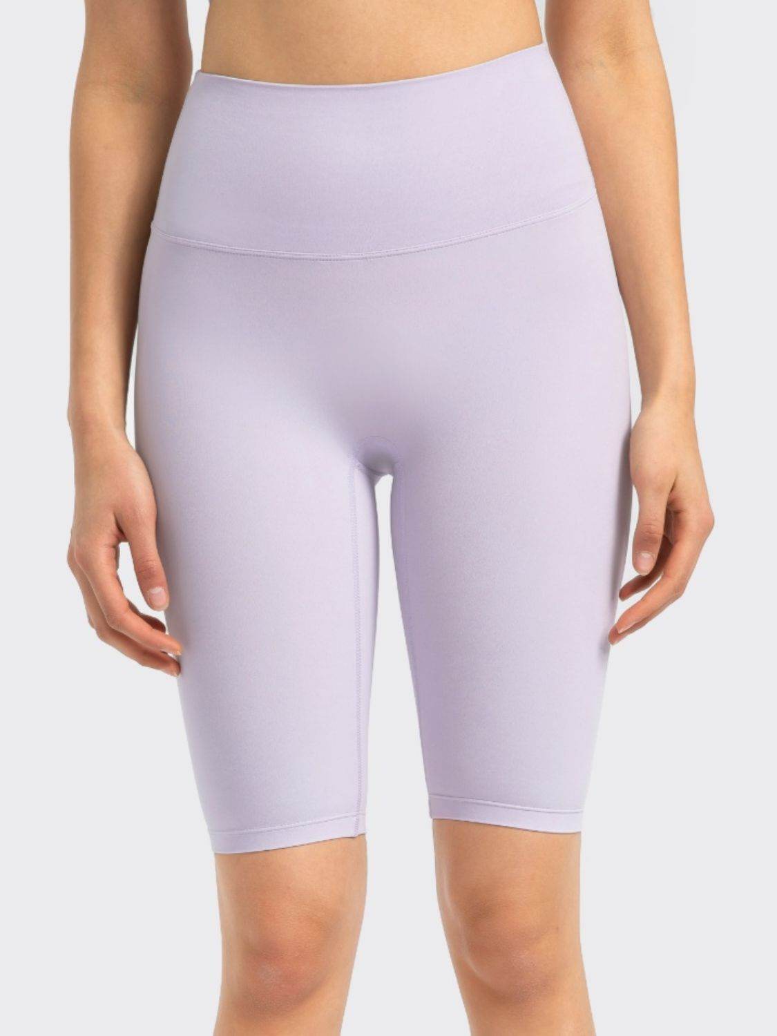 Millennia High Rise Wide Waistband Active Shorts - Hovatok