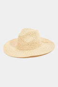 Fame Straw Braided Sun Hat - Hovatok