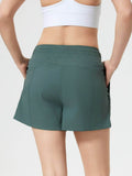 Millennia Drawstring Active Shorts with Pockets - Hovatok