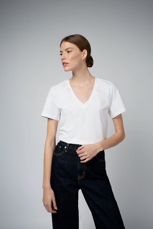 MAGDA ORGANIC COTTON V-NECK T-SHIRT BUNDLE