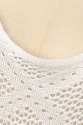 Tassel Openwork Spaghetti Strap Cover Up Dress - Hovatok