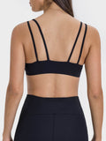 Millennia Scoop Neck Double Strap Active Cami - Hovatok