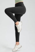 Wide Waistband High Waist Sport Leggings - Hovatok