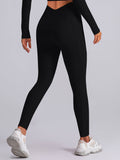 High Waist Active Leggings with Pockets - Hovatok