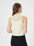 Millennia Round Neck Cropped Active Tank - Hovatok