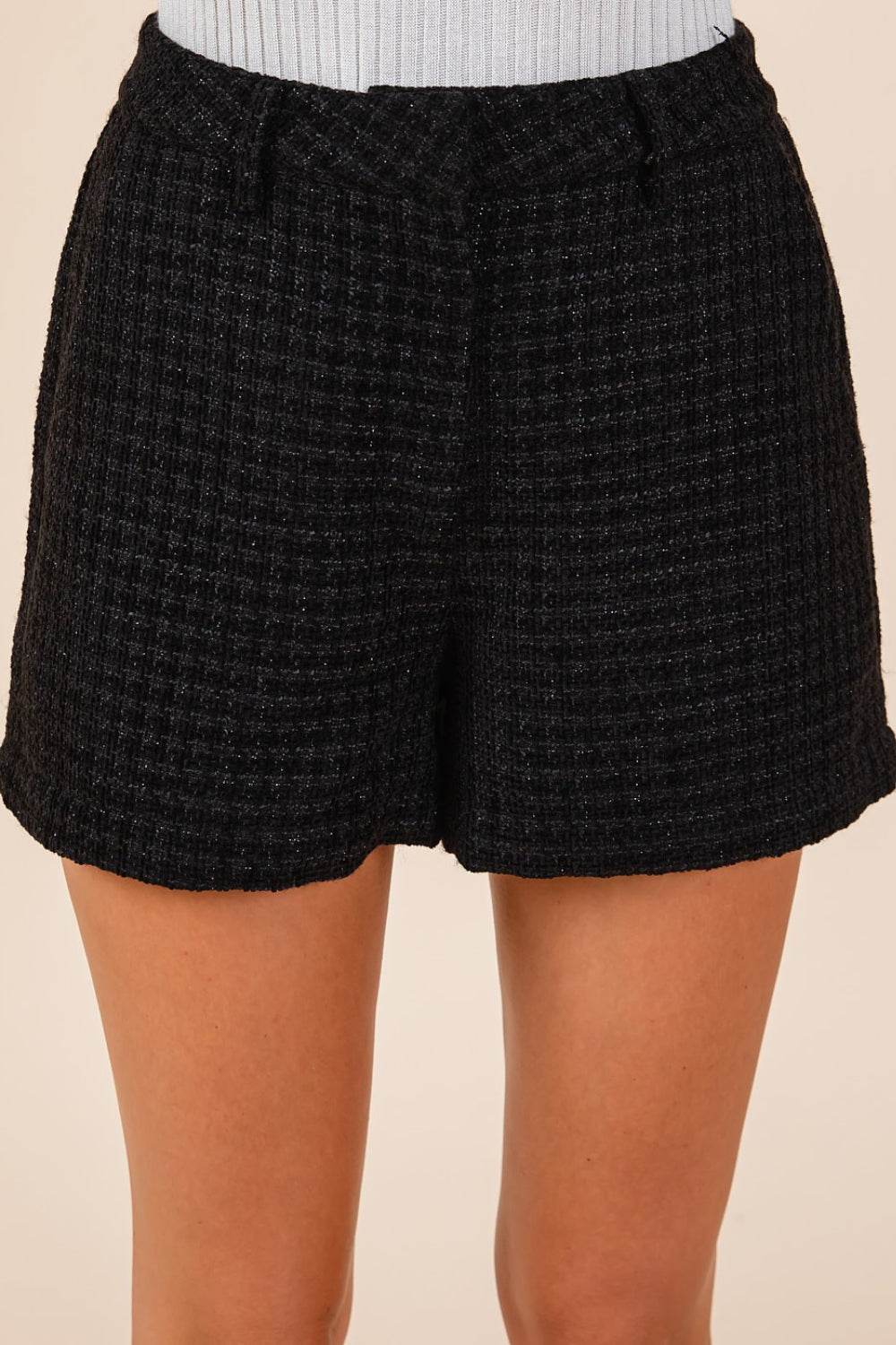 Mittoshop Tweed Classic Shorts with Side Pockets - Hovatok