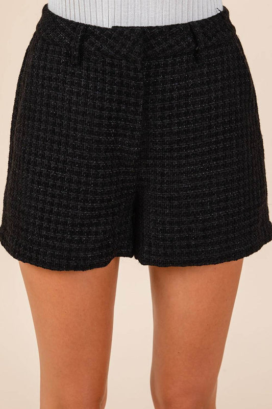Mittoshop Tweed Classic Shorts with Side Pockets - Hovatok