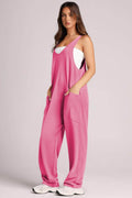 Lovelet Wide Strap Jumpsuit with Pockets - Hovatok