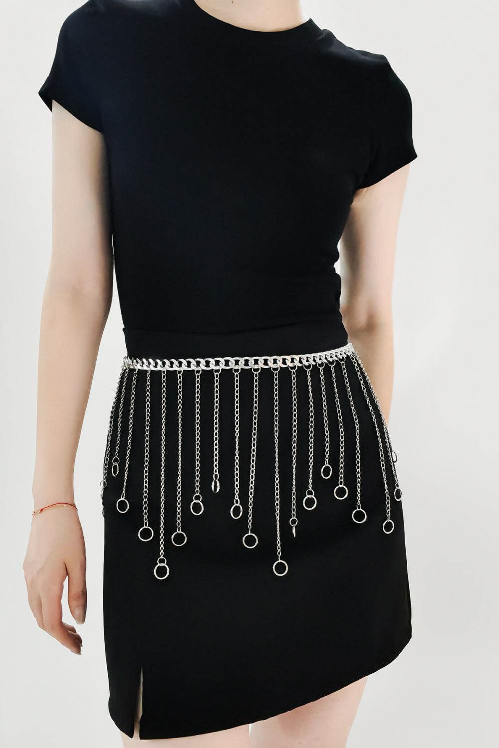 Fringe Chain Alloy Belt - Hovatok
