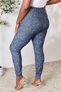 LOVEIT Heathered Drawstring Leggings with Pockets - Hovatok