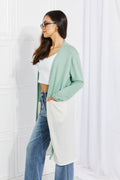 Culture Code Until You Came Color Block Duster Cardigan - Hovatok