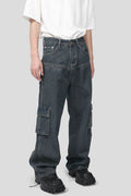 Men's Multi Pocketed Cargo Jeans - Hovatok