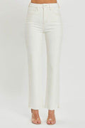 RISEN Full Size High Rise Tummy Control Straight Jeans - Hovatok