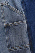 Men's Washed Cargo Denim Shorts - Hovatok