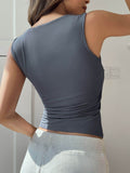 Devine Square Neck Cropped Tank - Hovatok
