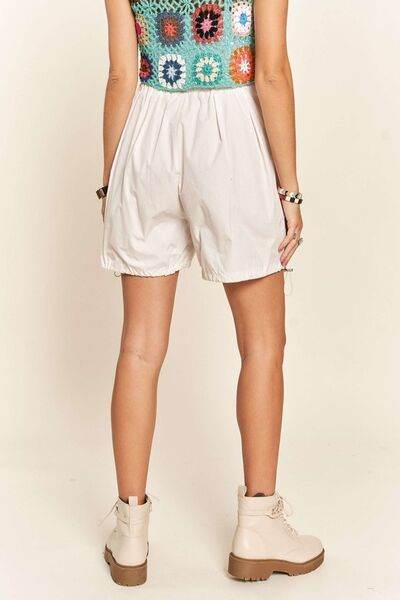 ADORA Drawstring Shorts with Pockets - Hovatok