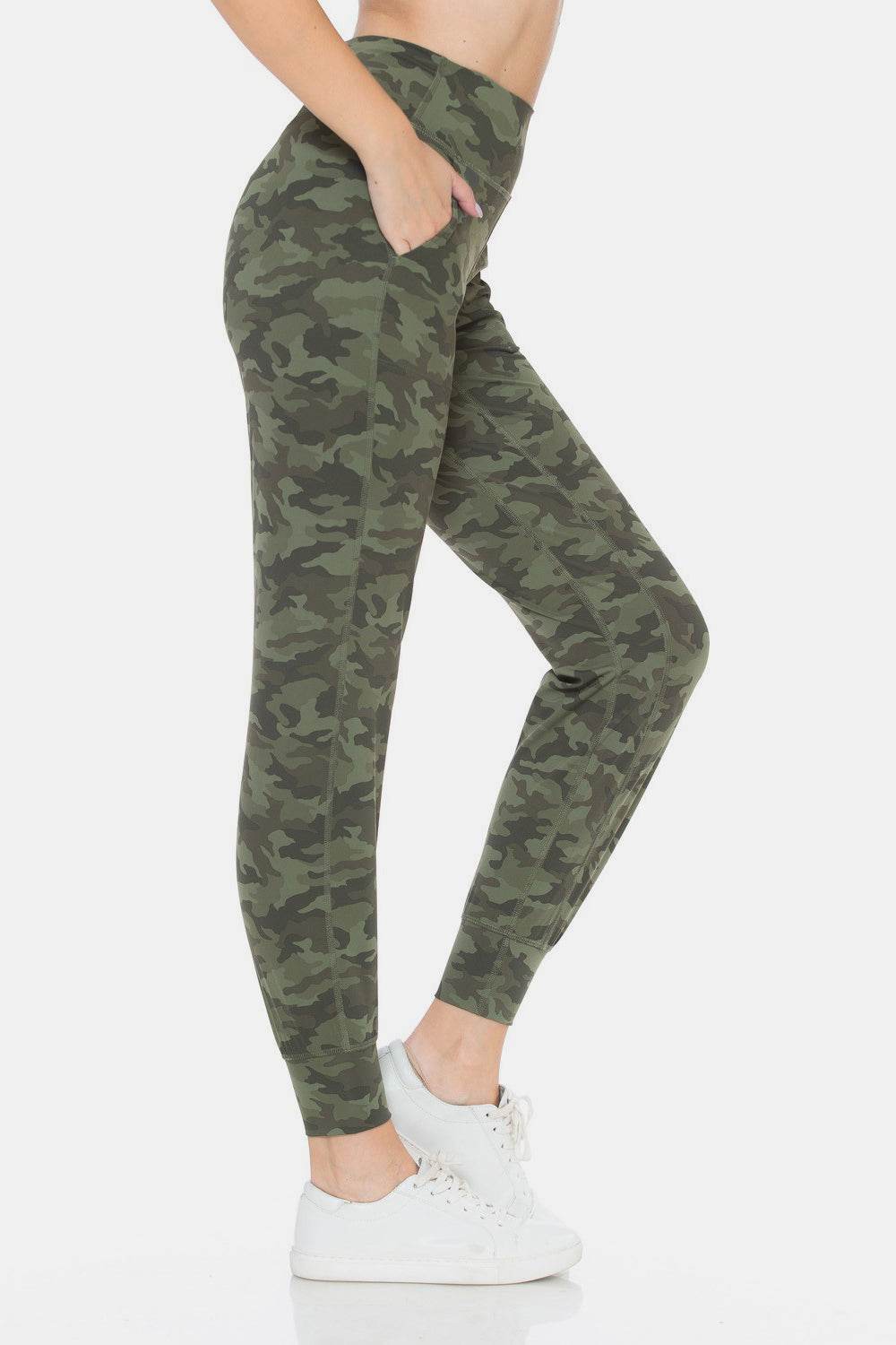 Leggings Depot Camouflage High Waist Leggings - Hovatok