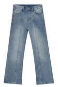 Raw Hem Jeans with Pockets - Hovatok