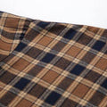 Plaid Button Up Drop Shoulder Shacket - Hovatok