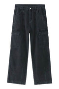 Wide Leg Jeans with Pockets - Hovatok
