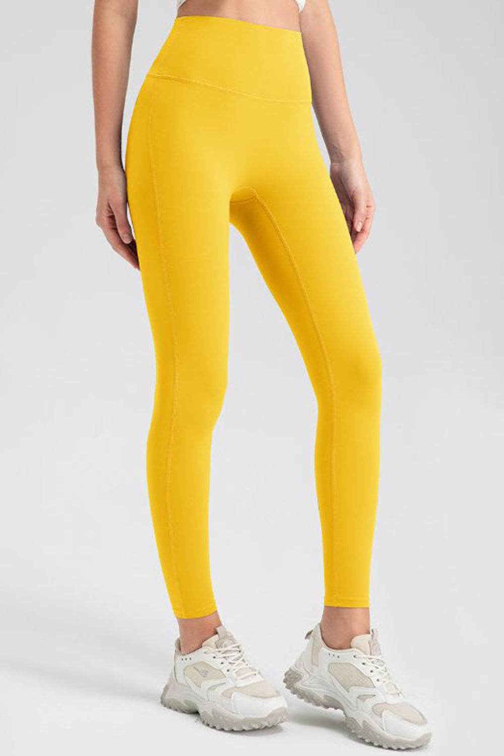 High Waist Skinny Active Pants - Hovatok