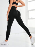 High Waist Active Leggings - Hovatok