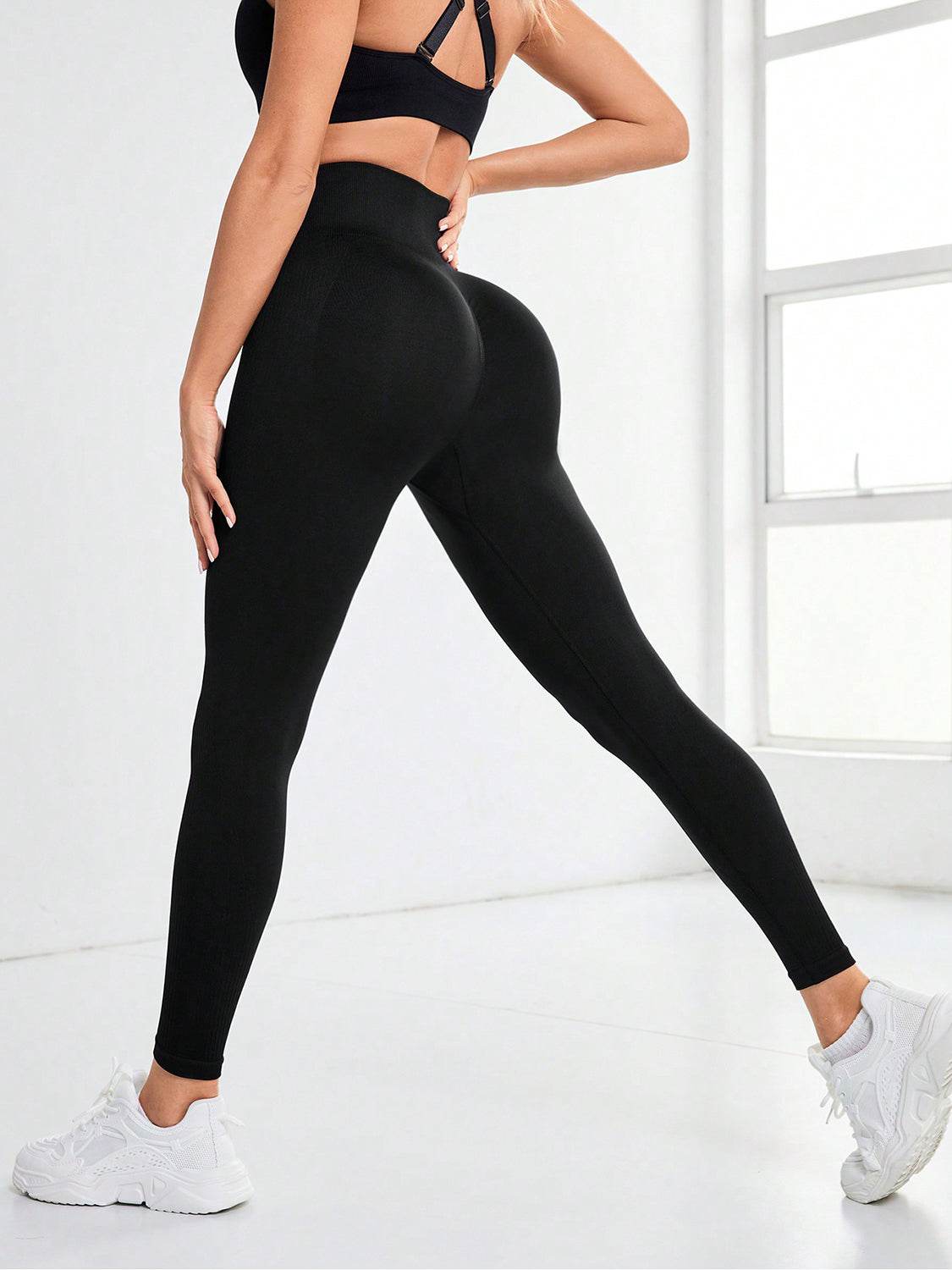 High Waist Active Leggings - Hovatok