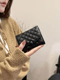 PU Leather Solid Color Wallet - Hovatok