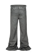 Men's Washed Flare Jeans - Hovatok