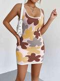 Spaghetti Strap Mini Dress - Hovatok