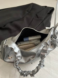 Butterfly Ruched Strap Shoulder Bag - Hovatok