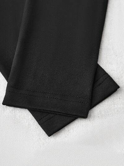 Round Neck Long Sleeve Bodysuit - Hovatok