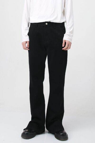 Mid Rise Jeans with Pockets - Hovatok