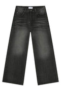 Wide Leg Pocketed Jeans - Hovatok